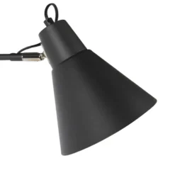 Qazqa wandlamp luna wl zwart e27