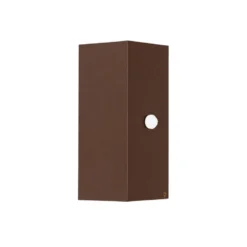 Qazqa wandlamp met bewegingssensor baleno bruin gu10