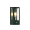 Qazqa wandlamp met daglichtsensor rotterdam groen e27