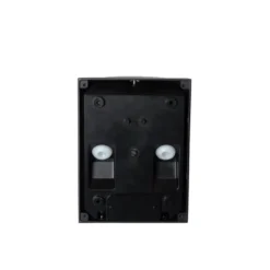 Qazqa wandlamp met daglichtsensor femke zwart gu10