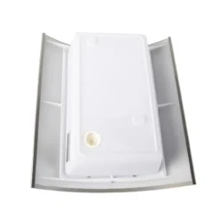 Qazqa wandlamp met daglichtsensor emmerald zilverkleurig e27