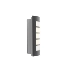 Qazqa wandlamp met glas miro zwart e27