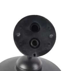 Qazqa wandlamp met glas munich zwart e27