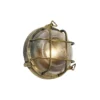 Qazqa wandlamp met glas nautica goudkleurig e27