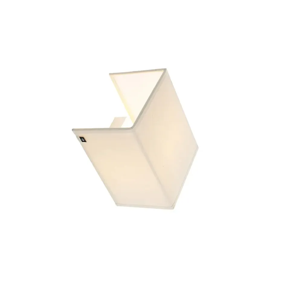 Qazqa wandlamp met kap vete beige e27