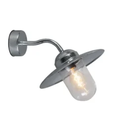 Qazqa wandlamp munich grijs e27