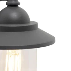 Qazqa wandlamp oxford grijs e27
