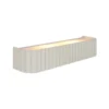 Qazqa wandlamp plaster beige e14