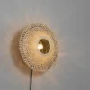 Qazqa wandlamp rina beige e27