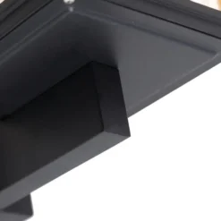 Qazqa wandlamp sutton zwart e27