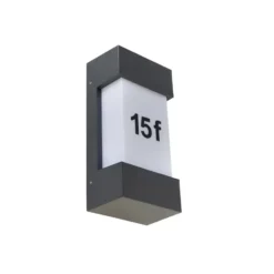 Qazqa wandlamp tide grijs e27