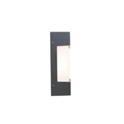 Qazqa wandlamp tide grijs e27