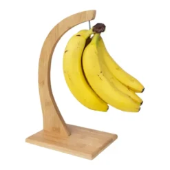 QUVIO Bananenhouder of druivenhouder hout