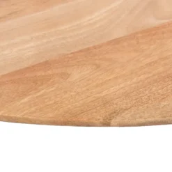 QUVIO Eettafel Sofia – Rond – Ø120 – Kruispoot – Naturel