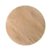 QUVIO Eettafel Sofia - Rond - Kruispoot - FSC® - ø150 cm - Naturel
