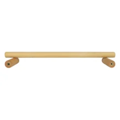 QUVIO Houten kledingrek stang - Hout - 45 cm - Bruin