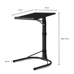 QUVIO Laptop bijzet tafel groot