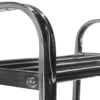 QUVIO Schoenenrek RVS met 5 planken