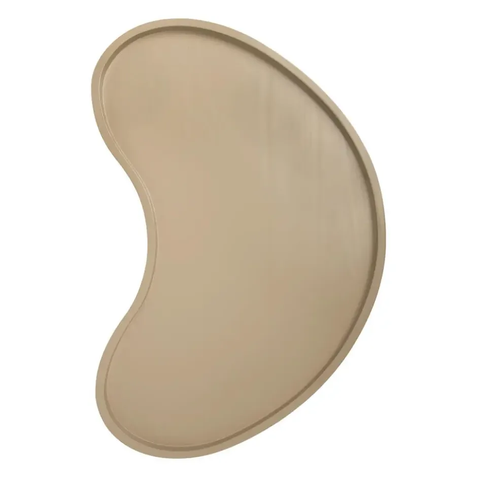 QUVIO Tray - Organisch - Hout - 45x24 cm - Bruin