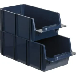 Raaco Rekkensysteem 6-1100 met bakken - blauw
