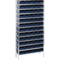 Raaco Rek met 60x bak 5-600 galva-bl 60-31