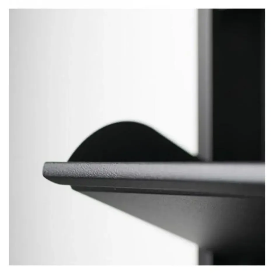 Redin Design Pippen industrieel schoenenkast 6 lade zwart - 15x98x86 cm