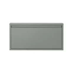 Redin Design Schoenenkast Pippen industrieel 1 lade groen metaal 75x12.5x37.5cm