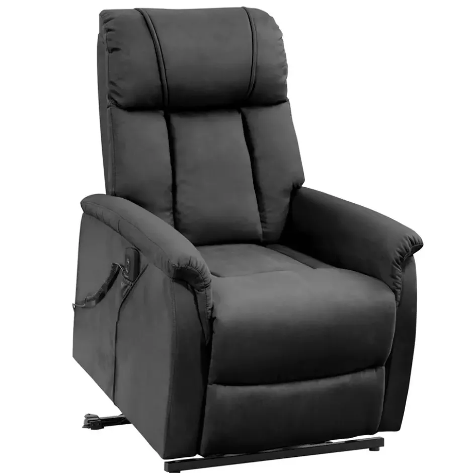 Relaxfauteuil Colorado - sta-op - donkergrijs
