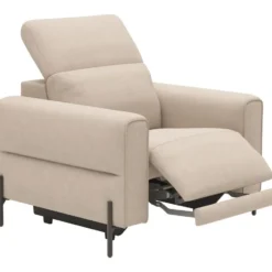 Relaxfauteuil Dave - stof Canna - taupe