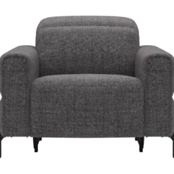 Relaxfauteuil Dave - stof Chacha - grijs