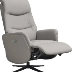 Relaxfauteuil Herman - elektrisch verstelbaar - grijs