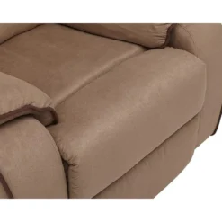 Relaxfauteuil HERNANI - 1 plaats - Taupe Stof Stof