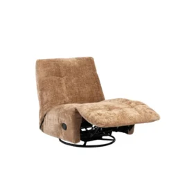 Relaxfauteuil Lichtbruin - Draaibaar - 97x78x90cm - Chill