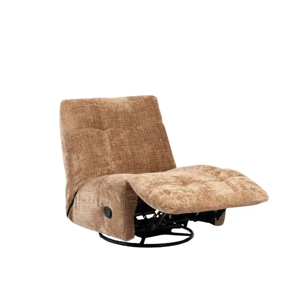 Relaxfauteuil Lichtbruin - Draaibaar - 97x78x90cm - Chill