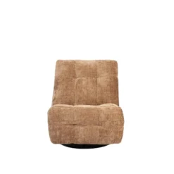 Relaxfauteuil Lichtbruin - Draaibaar - 97x78x90cm - Chill