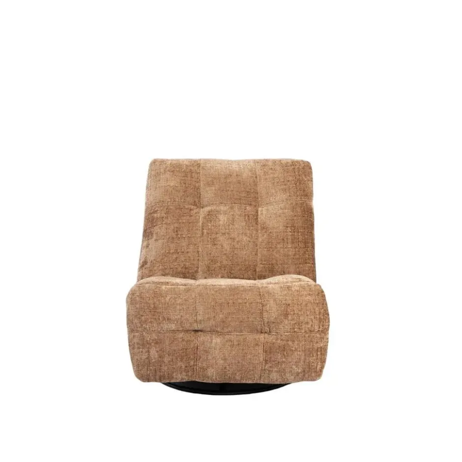 Relaxfauteuil Lichtbruin - Draaibaar - 97x78x90cm - Chill