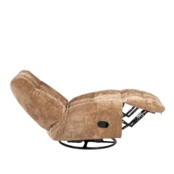 Relaxfauteuil Lichtbruin - Draaibaar - 97x78x90cm - Chill