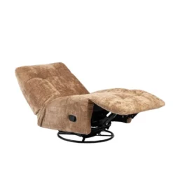 Relaxfauteuil Lichtbruin - Draaibaar - 97x78x90cm - Chill