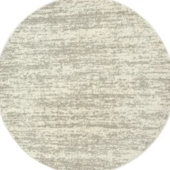 Relax Oslo Rond Vloerkleed Laagpolig Creme - 240 CM Ø