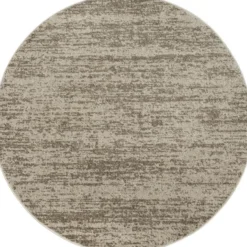 Relax Oslo Rond Vloerkleed Laagpolig Beige - 240 CM Ø