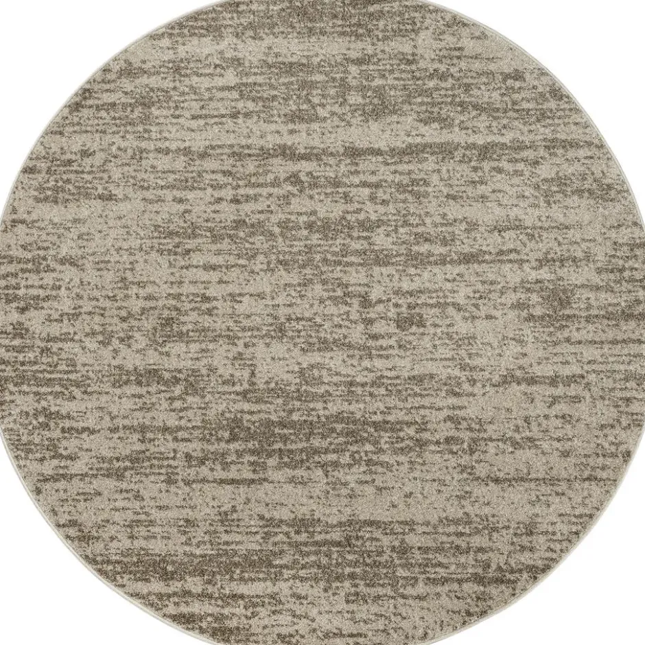 Relax Oslo Rond Vloerkleed Laagpolig Beige - 200 CM Ø