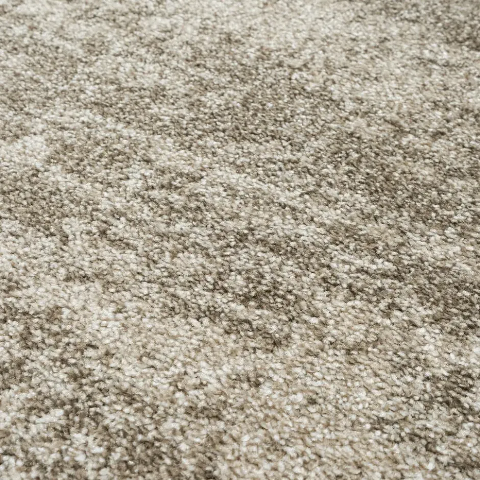 Relax Oslo Rond Vloerkleed Laagpolig Beige - 200 CM Ø