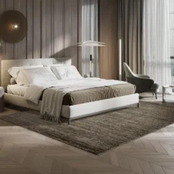 Relax Oslo Vloerkleed Laagpolig Bruin Beige - 240x340 CM