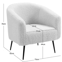 Retro stijl groene fluwelen en metalen salon fauteuil