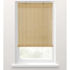 Rolgordijn bamboe naturel - 60x160 cm
