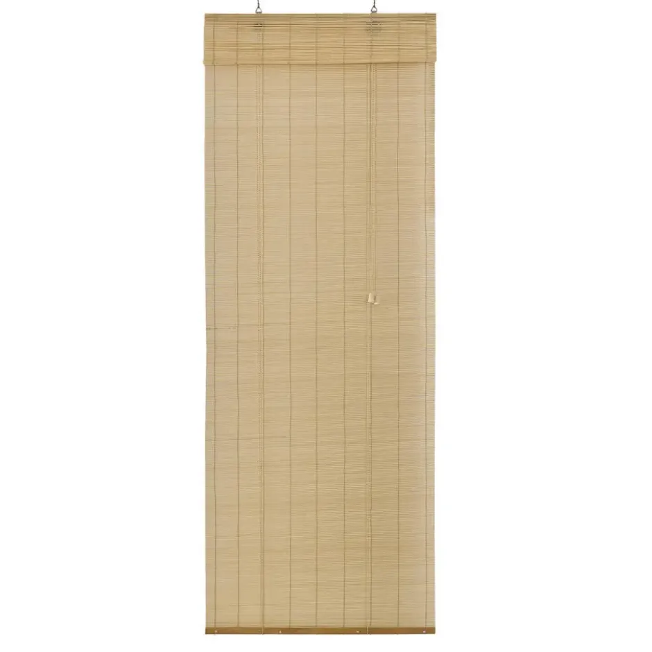 Rolgordijn bamboe naturel - 120x160 cm