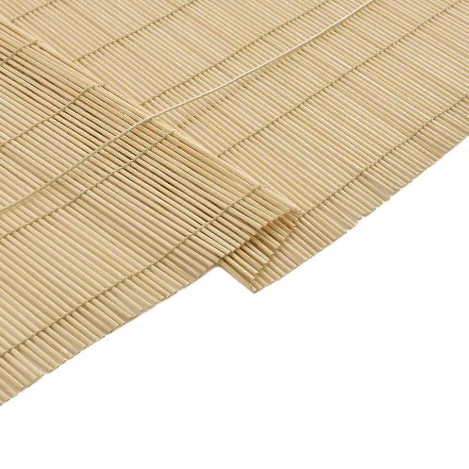 Rolgordijn bamboe naturel - 120x160 cm