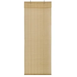 Rolgordijn Bamboe naturel - 75x160 cm