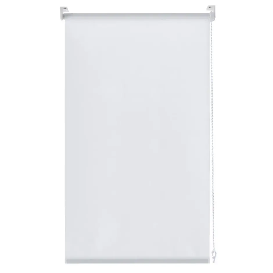 Rolgordijn lichtdoorlatend wit - 120x160 cm
