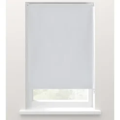 Rolgordijn verduisterend wit - 150x160 cm